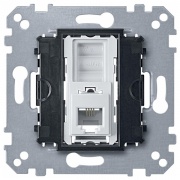 Телефонная розетка RJ11 4 конт. Merten механизм