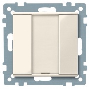 SM,1 КН. ВЫКЛ PLUS, БЕЖ.БЛ