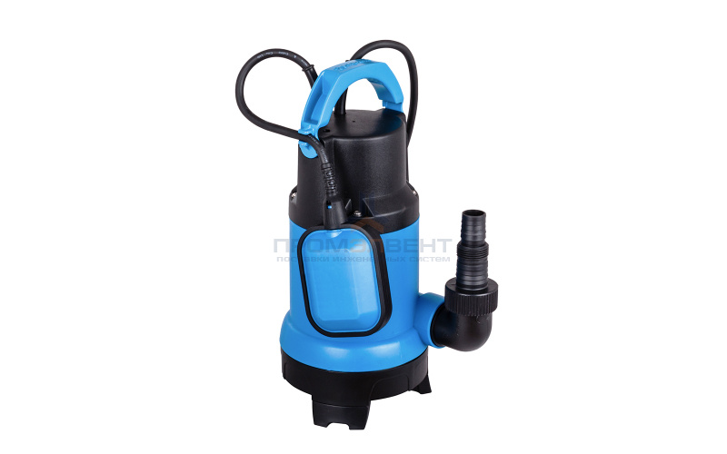 Насос дренажный Aquario ADS-1500 - 0,64 кВт (однофазный, Hmax 8 м, Qmax 250 л/мин, кабель 10 м)