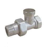 Вентиль балансировочный прямой SANEXT LV2 - 3/4" (ВР/НР, PN10, Tmax 110°C)