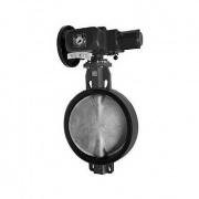 Затвор дисковый поворотный Danfoss SYLAX - Ду400 (PN16, 120°C, диск нерж.сталь, электропривод 380В)