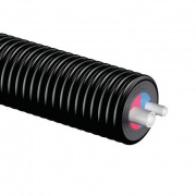 Теплотрасса двуххтрубная Uponor Ecoflex Aqua Twin - 40x5.5 + 25x3.5 в кожухе D175 мм