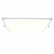 06-33 Светодиодная панель встраиваемая квадр. 220В, 24Вт, CRI:80Ra, 1920Лм, 220*208 мм,  алюминиевый корпус, встроенный изолированный драйвер, 2700К