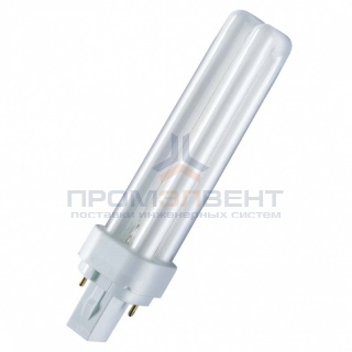 Лампа Osram Dulux D 10W/41-827 G24d-1 теплая