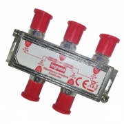 Сплиттер Legrand 4 выхода затухание 8,5дБ 0-2400МГц под F-разъём