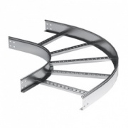 Угол горизонтальный 90? 100x500 R600, нержавеющий