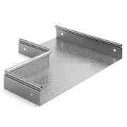 Переход прямой правый 400х100х80 OSTEC