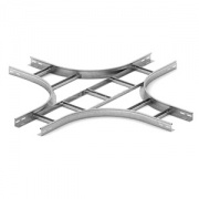 Крестообразный разветвитель для лестничного лотка НЛО 500х50х3000 OSTEC