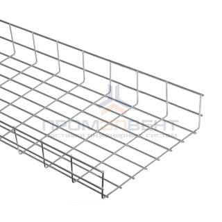 Лоток проволочный 100х300х3000 ИЭК толщина проволоки 4мм ГЦ