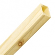 Кабель-канал 40х25 Сосна Элекор IEK 2м/шт [уп. 18м] (кабельный короб)