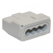 Клеммная колодка безвинтовая 4p 1,5-2,5мм.кв.