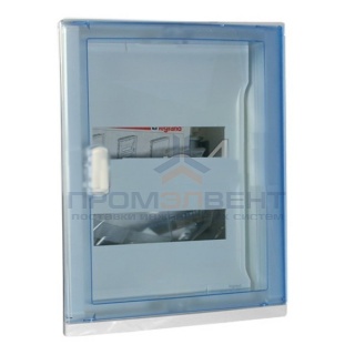 Щит Legrand Nedbox в нишу на 24 (+4) модуля с шинами N+PE с прозрачной дверью